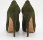 Dolce & Gabbana Pre-owned Suede heels Green Dames - Thumbnail 5