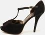 Dolce & Gabbana Pre-owned Suede sandals Black Dames - Thumbnail 2