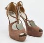 Dolce & Gabbana Pre-owned Suede sandals Brown Dames - Thumbnail 3