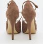 Dolce & Gabbana Pre-owned Suede sandals Brown Dames - Thumbnail 4