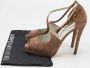 Dolce & Gabbana Pre-owned Suede sandals Brown Dames - Thumbnail 8
