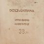 Dolce & Gabbana Pre-owned Velvet flats Black Dames - Thumbnail 8