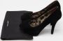 Dolce & Gabbana Pre-owned Velvet heels Black Dames - Thumbnail 9