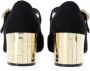 Dolce & Gabbana Pre-owned Wool heels Black Dames - Thumbnail 3