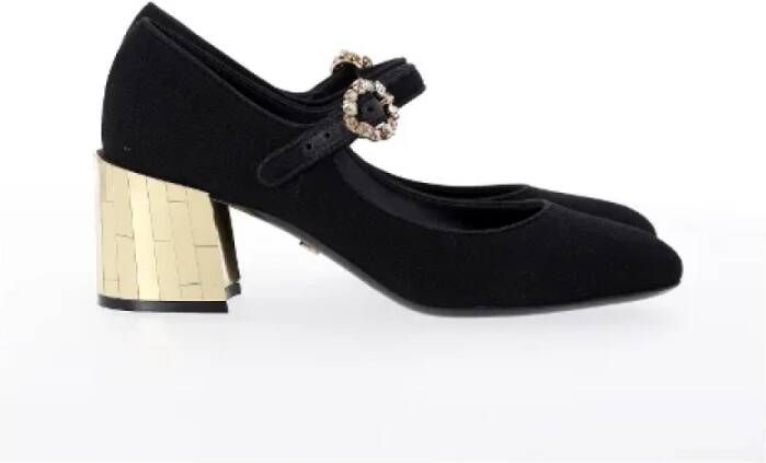 Dolce & Gabbana Pre-owned Wool heels Black Dames