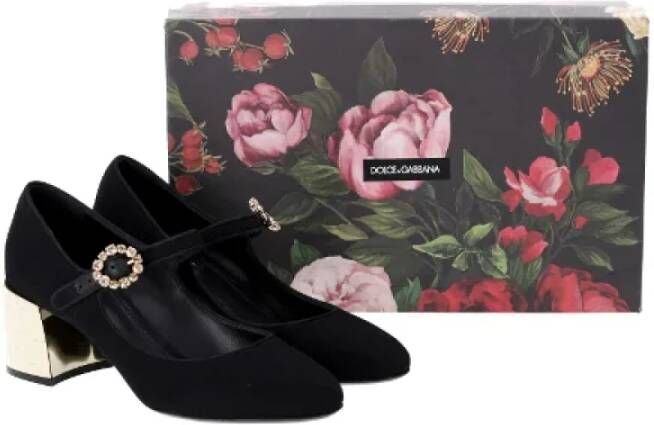 Dolce & Gabbana Pre-owned Wool heels Black Dames