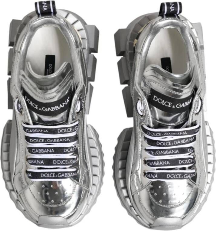Dolce & Gabbana Premium Leren Queen Sneakers met Logo