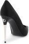 Dolce & Gabbana Elegante Zijde Blend Stiletto Hak Schoenen Black Dames - Thumbnail 12