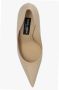 Dolce & Gabbana Lakleren Pumps uit de Ciao Kim Collectie Beige Dames - Thumbnail 7