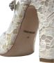 Dolce & Gabbana Elegante Blokhak Sandalen Roomwit Beige Dames - Thumbnail 9