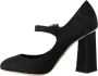 Dolce & Gabbana Zwarte Brokaat Hoge Hakken Mary Janes Schoenen Black Dames - Thumbnail 7