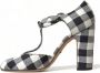 Dolce & Gabbana Retro Gingham Mary Janes Schoenen Multicolor Dames - Thumbnail 13