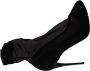 Dolce & Gabbana Zwarte Tule Stretch Laarzen Pumps Schoenen Black Dames - Thumbnail 7