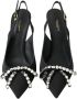 Dolce & Gabbana Zwarte slingback hakken met kristalversiering Black Dames - Thumbnail 10