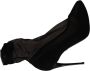 Dolce & Gabbana Zwarte Tule Stretch Laarzen Pumps Schoenen Black Dames - Thumbnail 8