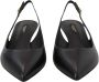 Dolce & Gabbana Zwarte Leren Slingbacks met Gespsluiting Black Dames - Thumbnail 3