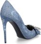 Dolce & Gabbana Verhoog je schoenenspel met Budapester-pumps Blue Dames - Thumbnail 4