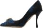 Dolce & Gabbana Blauwe kristalversierde hakken pumps schoenen Blue Dames - Thumbnail 15