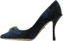 Dolce & Gabbana Blauwe kristalversierde hakken pumps schoenen Blue Dames - Thumbnail 21