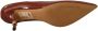 Dolce & Gabbana Brown Kitten Heels Pumps Patent Leather Shoes Bruin Dames - Thumbnail 6