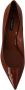 Dolce & Gabbana Brown Kitten Heels Pumps Patent Leather Shoes Bruin Dames - Thumbnail 7
