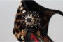 Dolce & Gabbana Luipaard Enkelband Sandalen met Bloemversieringen Brown Dames - Thumbnail 8