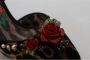 Dolce & Gabbana Luipaardprint Bloem Sandalen Multicolor Dames - Thumbnail 10