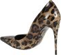 Dolce & Gabbana Animalier Bruine Kalfsleren Pumps met Hak Brown Dames - Thumbnail 3
