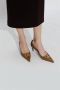 Dolce & Gabbana Caramelbruine Leren Logo Plaque Pumps Brown Dames - Thumbnail 3