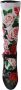 Dolce & Gabbana Black Floral Socks Crystal Jersey Boots Shoes Meerkleurig Dames - Thumbnail 6