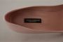 Dolce & Gabbana Elegante Roze Leren Hakken Pink Dames - Thumbnail 6