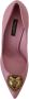 Dolce & Gabbana Pink Leather Heart Devotion Heels Pumps Shoes Roze Dames - Thumbnail 6