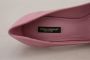 Dolce & Gabbana Pink Leather Heart Devotion Heels Pumps Shoes Roze Dames - Thumbnail 10