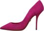 Dolce & Gabbana Roze Tule Stiletto Hoge Hakken Pumps Schoenen Pink Dames - Thumbnail 6