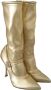 Dolce & Gabbana Gouden Kristalbloem Geborduurde Booties Yellow Dames - Thumbnail 12
