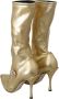 Dolce & Gabbana Gouden Kristalbloem Geborduurde Booties Yellow Dames - Thumbnail 13