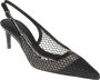 Dolce & Gabbana Lollo Pumps Dames Semi-transparante Leren Schoenen Black Dames - Thumbnail 3