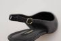 Dolce & Gabbana Zwarte Leren Slingbacks met Gespsluiting Black Dames - Thumbnail 11