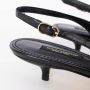 Dolce & Gabbana Zwarte Leren Slingbacks met Gespsluiting Black Dames - Thumbnail 13