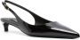 Dolce & Gabbana Zwarte Slingback Pumps van Lakleer met Lage Hak - Thumbnail 3