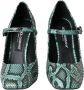 Dolce & Gabbana Python Lederen Mary Jane Pumps Multicolor Dames - Thumbnail 17