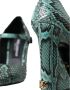 Dolce & Gabbana Python Lederen Mary Jane Pumps Multicolor Dames - Thumbnail 22