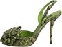Dolce & Gabbana Python Sandalen met Hoge Hak en Dierenprint - Thumbnail 2