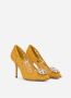 Dolce & Gabbana Regenboog Kant Pumps met Broche Yellow Dames - Thumbnail 2