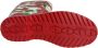 Dolce & Gabbana Rode Bloemen Rubber Kniehoge Laarzen Multicolor Dames - Thumbnail 6