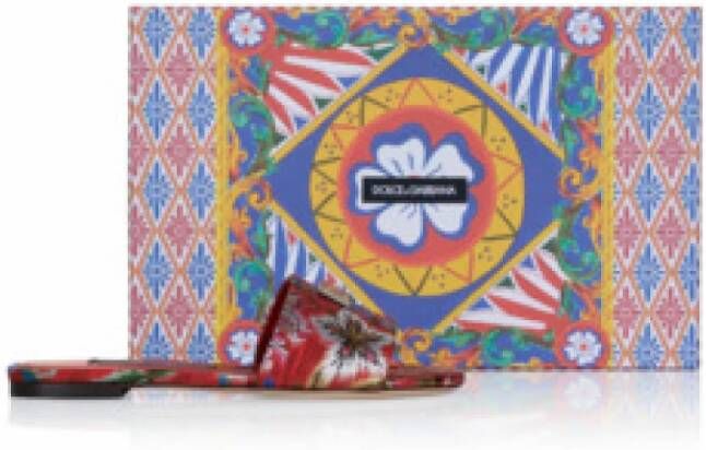 Dolce & Gabbana Rode damessandalen stijlvol en comfortabel