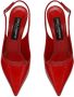 Dolce & Gabbana Rode Patentleren Slingback Hakken Red Dames - Thumbnail 3