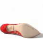 Dolce & Gabbana Rode Taormina Kant Kristal Hakken Pumps Rood Dames - Thumbnail 14