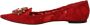Dolce & Gabbana Rode Taormina Kristal Ballerinas Ballerina Red Dames - Thumbnail 6