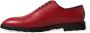 Dolce & Gabbana Rode leren Oxford-schoenen Elegante stijl Red Heren - Thumbnail 14